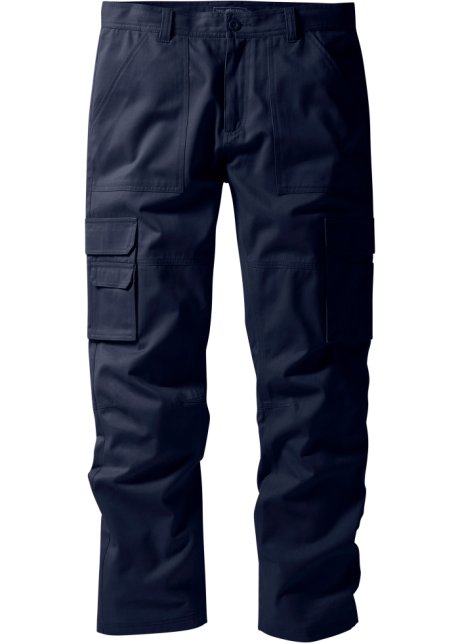 Pantalone da Lavoro marchio CE in cotone colore blu - Tasche e Praticità