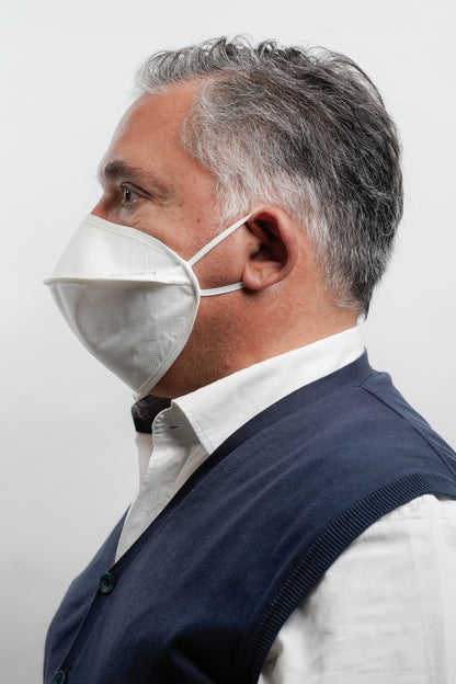 Eco-sustainable double layer mask, 100 washes, waterproof, for professional use with nose clip, CE CERTIFIED FOR MEDICAL USE