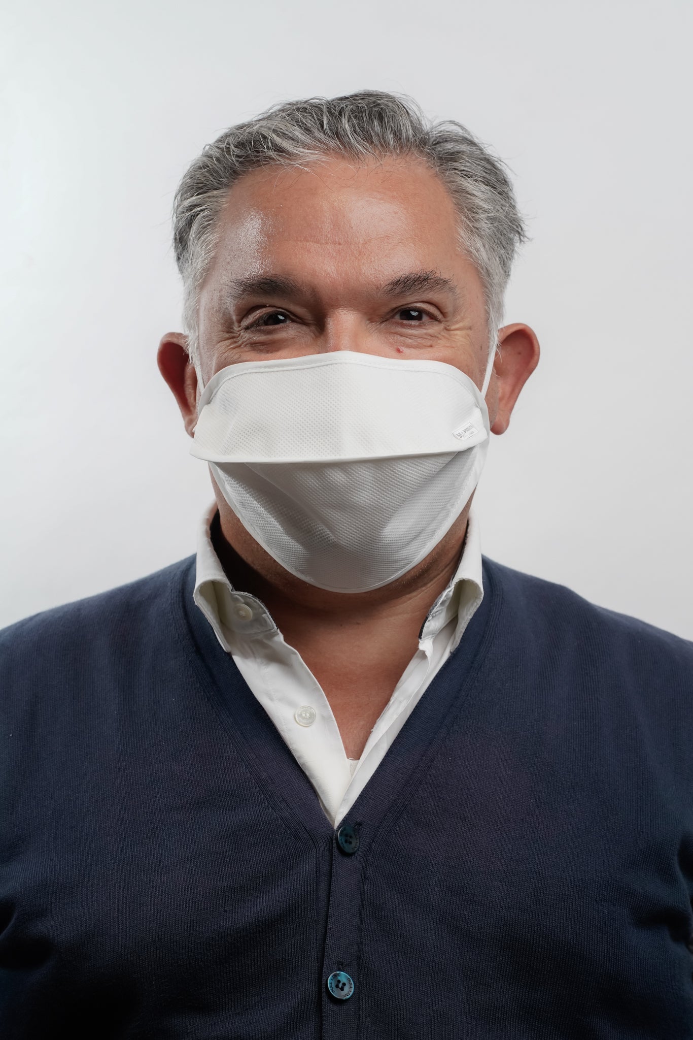 Eco-sustainable double layer mask, 100 washes, waterproof, for professional use with nose clip, CE CERTIFIED FOR MEDICAL USE