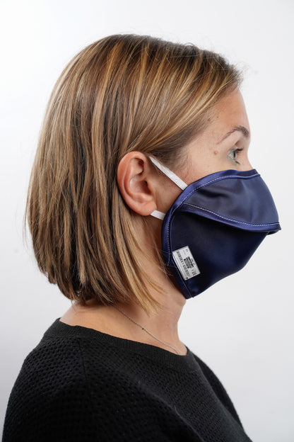 Eco-sustainable Mask, 500 Washes CE CERTIFIED FOR MEDICAL USE, with nose clip