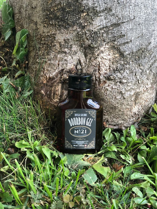 Bourbon Gel - Gel desinfectante con un característico aroma a turba