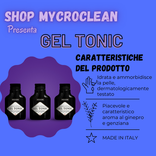 Gel Tonic - Gel desinfectante de manos con aroma de enebro y genciana