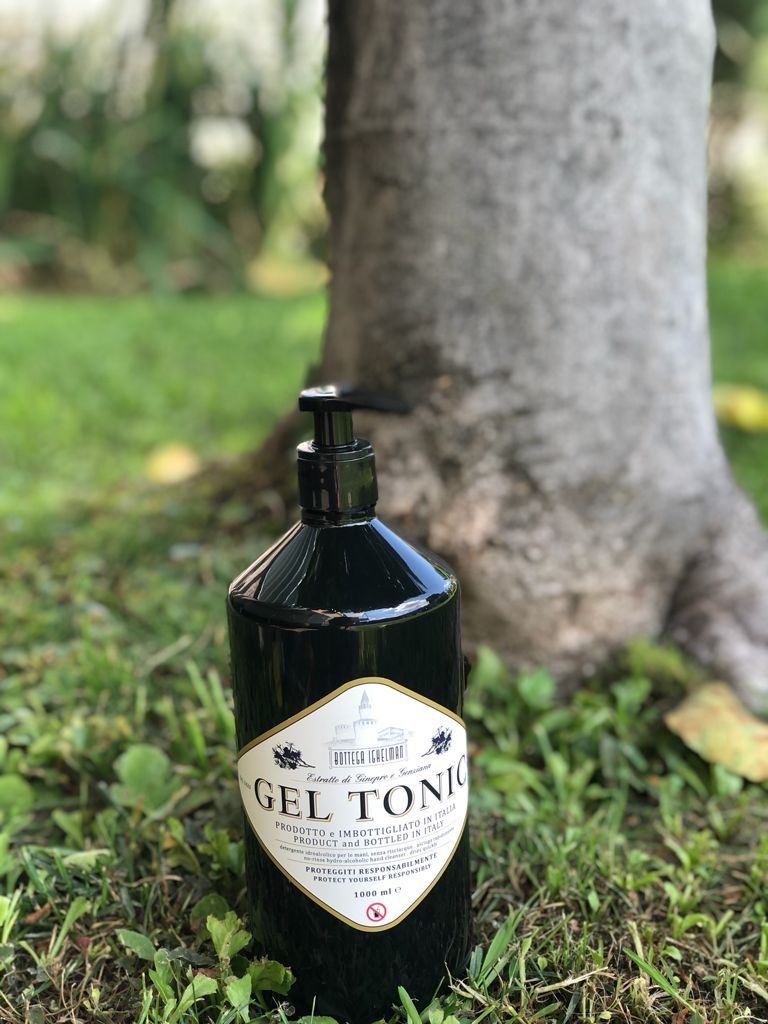 Gel Tonic - Hand Sanitizing Gel with Juniper and Gentian Scent