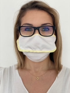 Mascherina Ecosostenibile, 500 Lavaggi CERTIFICATA CE AD USO MEDICALE, con clip stringinaso