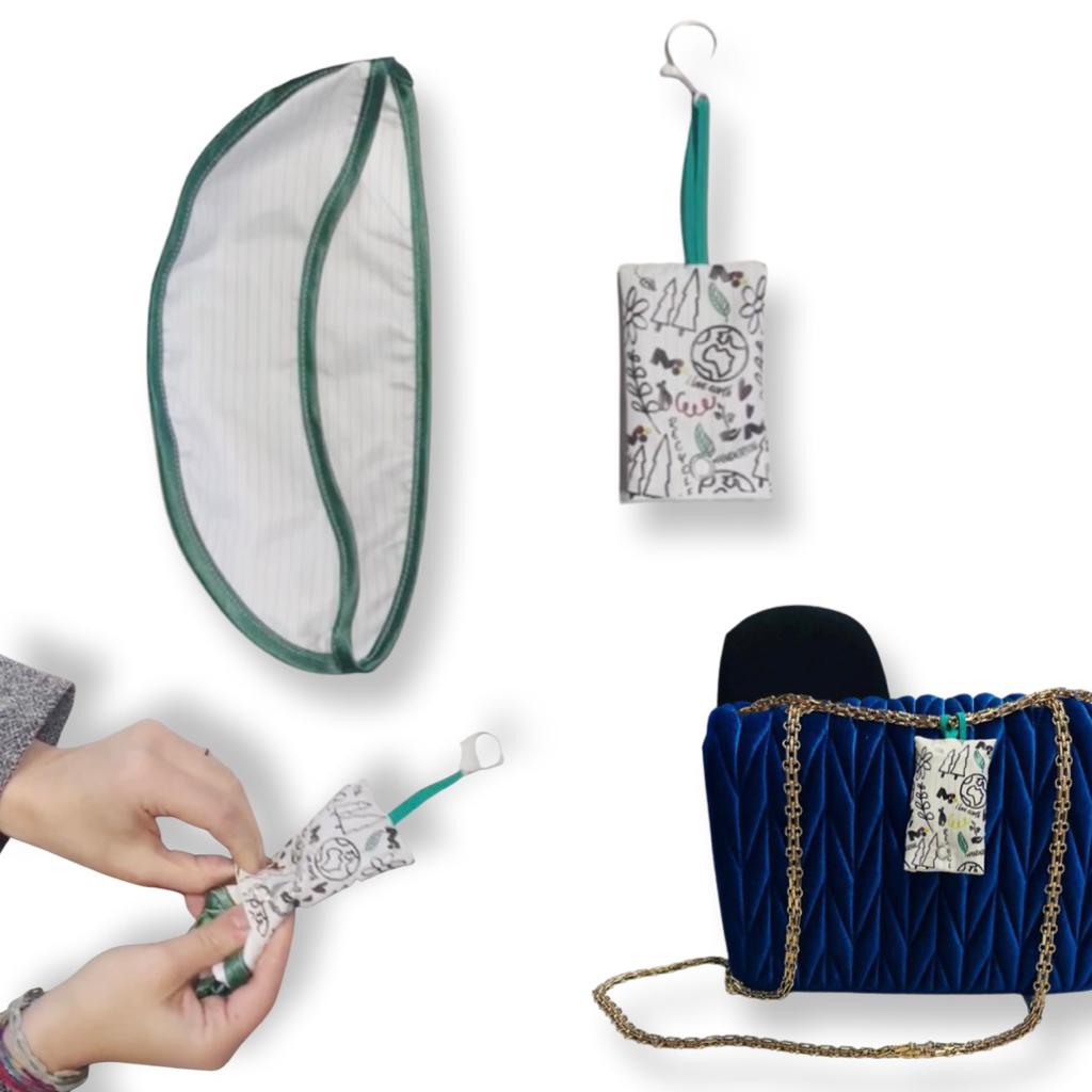 Portachiavi Porta Mascherina - REUSE IS A GOOD IDEA